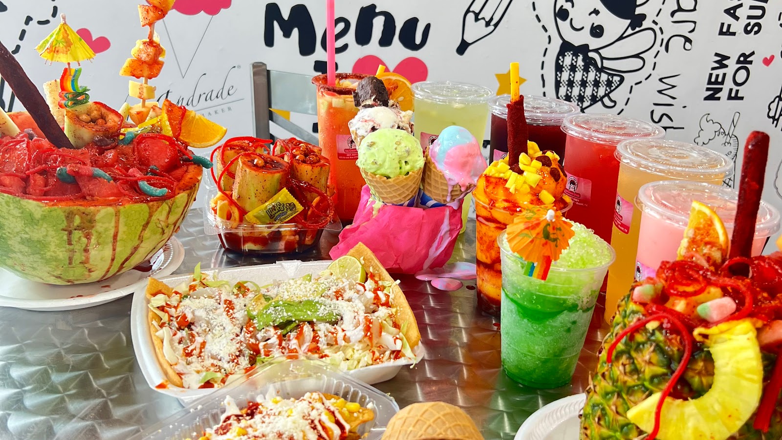 Inside Michoacán A Pedir De Boca Ice Cream Shop